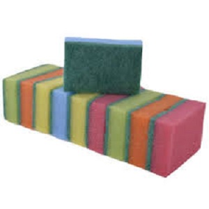 Spontex - 10 Eponges couleurs